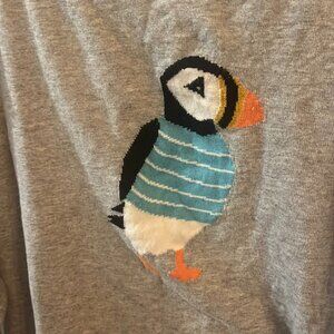 TALBOTS size L Puffin long sleeve